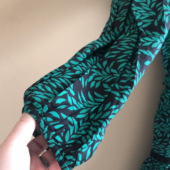 Joie Salama Caviar Long Sleeve Ruffle Tiered Mini Dress X-Small - Picture 7 of 11